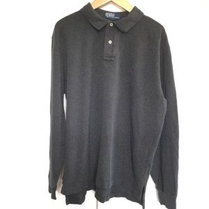 Long Sleeve Polo Ralph Lauren Polo Gray sz Large